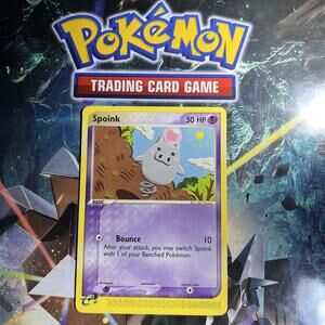 Spoink 73/97 - EX Dragon Common Pokemon Card NM